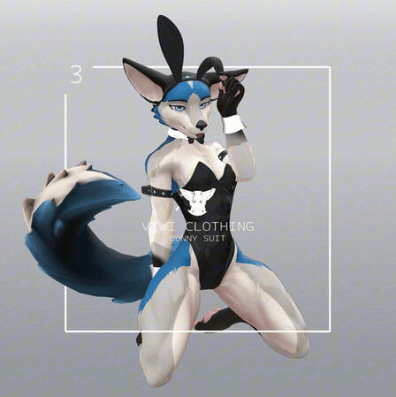 VIWI ♡ BUNNY SUIT [VRChat Asset] by Yutahma - Payhip