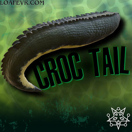 Croc Tail [VRChat Asset] by LoafeVR - Jinxxy